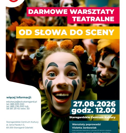 Warsztaty teatralne – OD SŁOWA DO SCENY